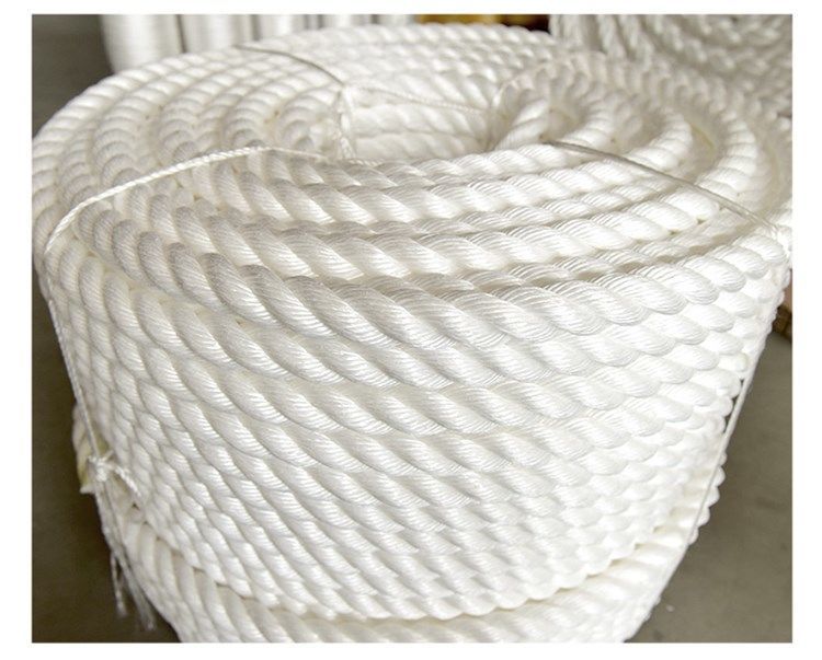 船用高强度缆绳抛缆绳耐磨尼龙绳复合八股拉力超轻漂浮粗绳子卫亮j