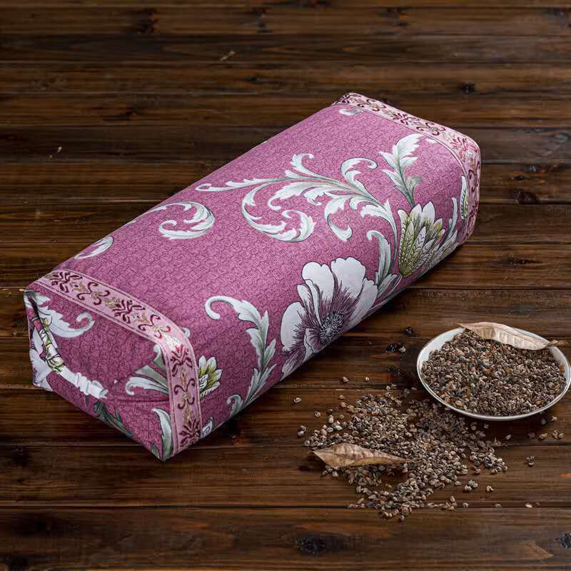 全棉荞麦皮枕头成人荞麦枕高低可调节方枕头乔麦壳枕头高枕硬枕头十一