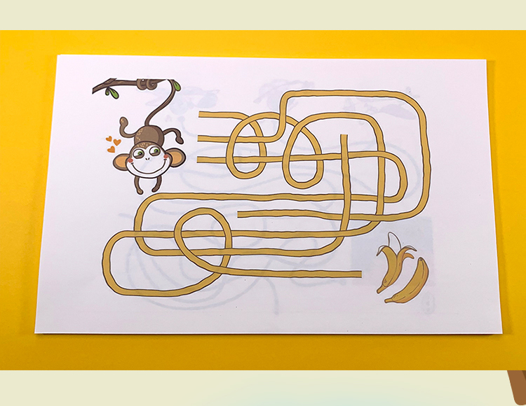 视知觉训练视觉追踪训练图视知觉桌面感统训练视觉辨别追视能力22张b5