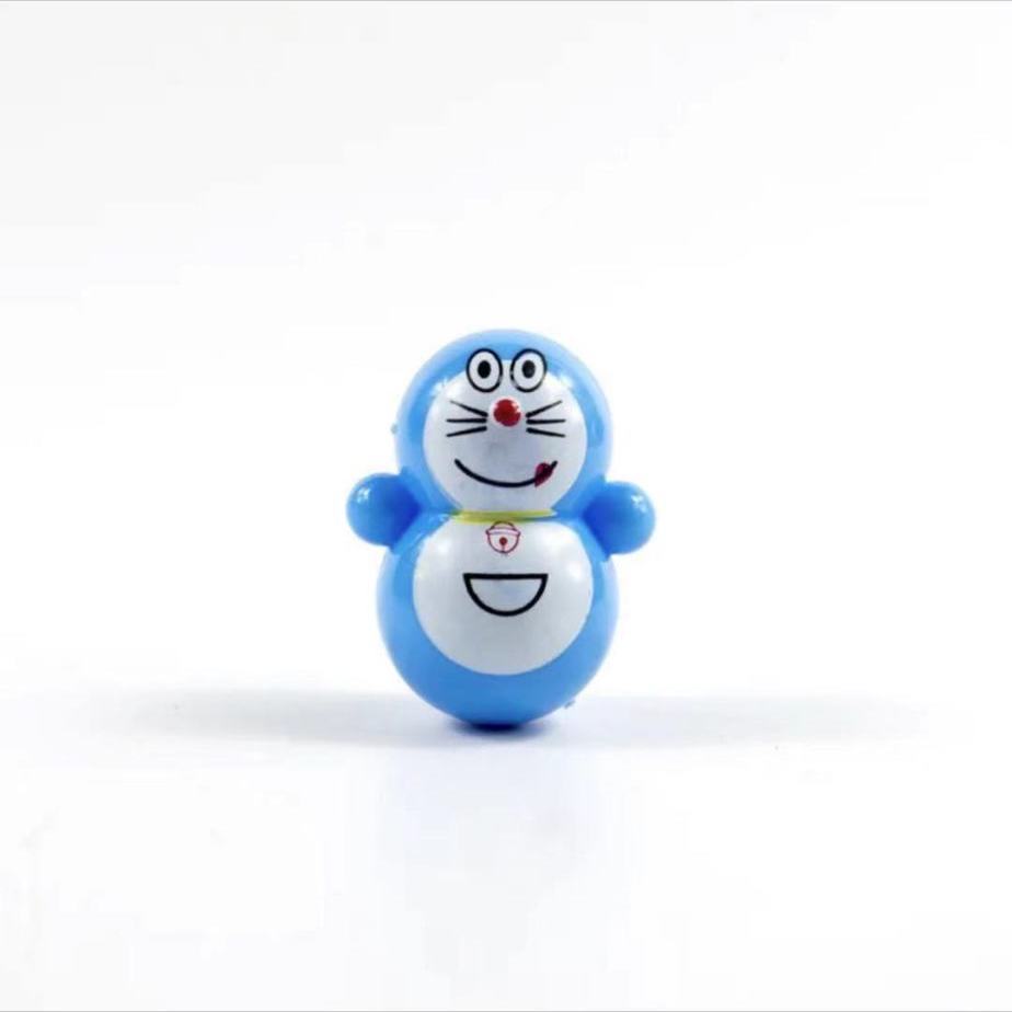 迷你整蛊小玩具抖音搞笑叮当猫哆啦a梦不倒翁机器猫桌面小玩具机器猫