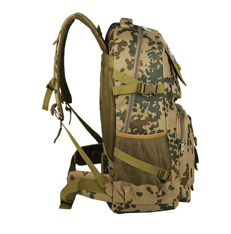 双肩背包 行军背包06a作训背包60升大容量户外双肩背包男女登山包大背