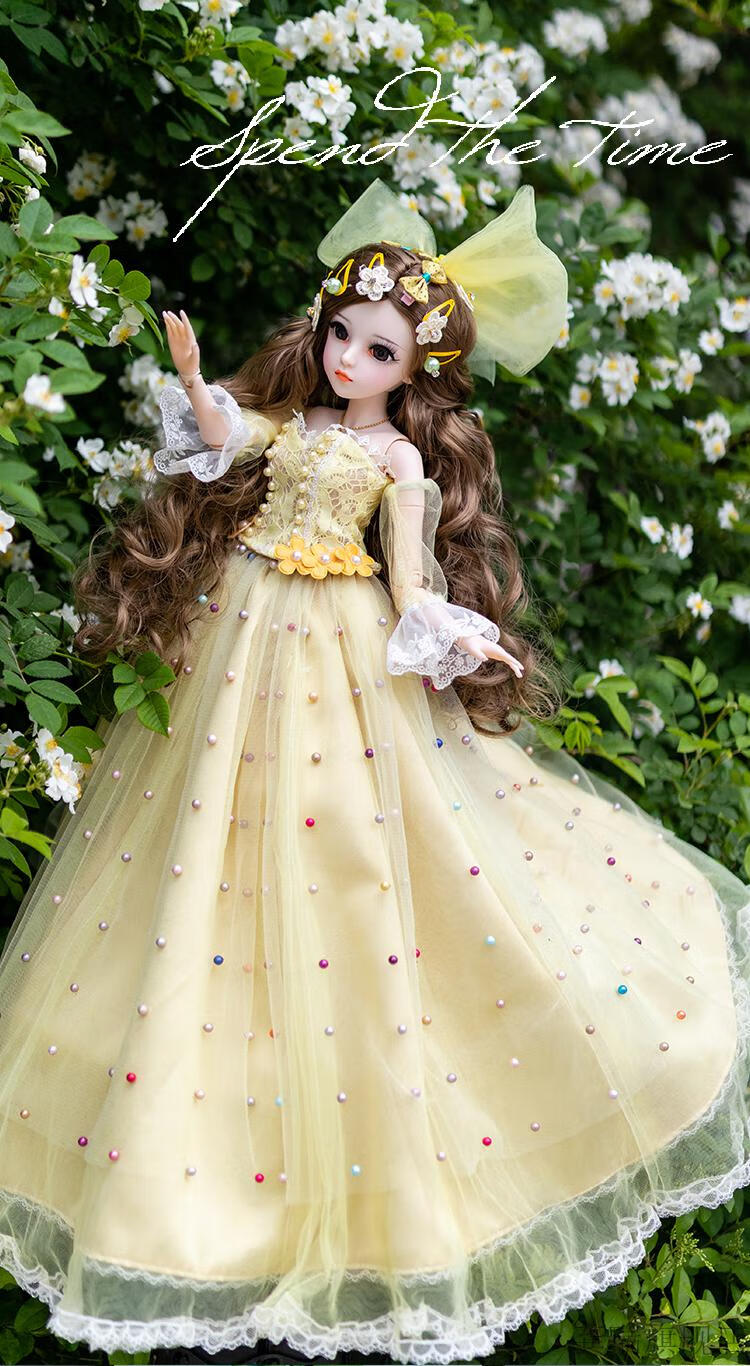 巨型芭比娃娃 洋娃娃玩具女孩公主凯蒂套装大型珍藏仿真人偶多丽丝