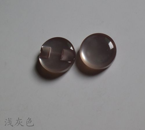 175毫米老款加厚有机玻璃半透明纽扣专卖70年代西装馒头钮扣扣子白色