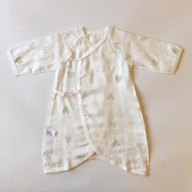 和尚服新生儿初生婴儿宝宝竹纤维纱布蝶衣哈衣和尚服连体衣睡衣男女