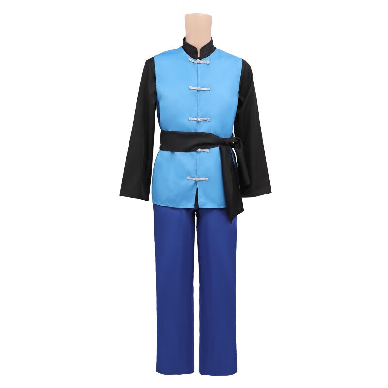 报童书包卖报服报童的歌表演舞蹈服山区贫穷儿童 灰色马甲 110cm