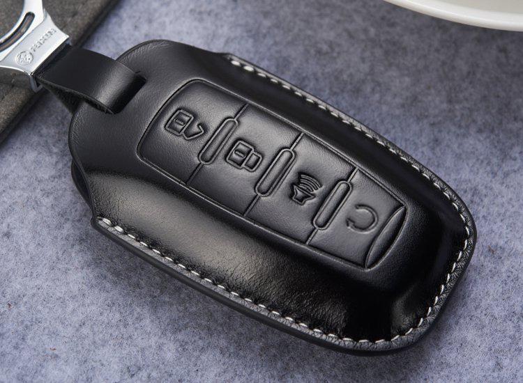 适用于长城炮钥匙套头层牛皮专用201920款炮皮卡车遥控套改装钥匙包炫