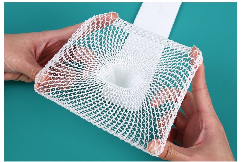 医用网状弹力绷带关节手指透气低过敏高弹性网套包扎固定伤口610米