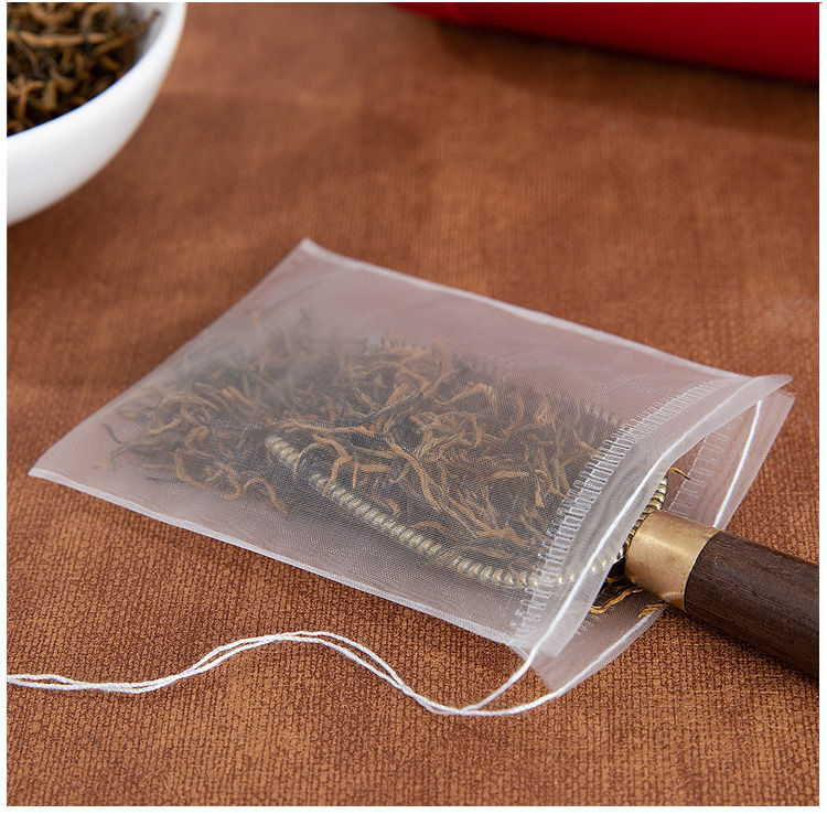 纤雅洁茶包袋泡茶过滤袋一次性空茶包袋100枚入茶包袋100枚入抽线款抽