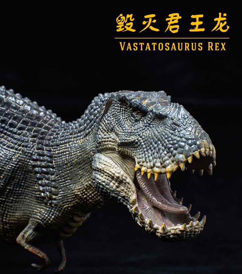 猩猩大号霸王龙模型恐龙公仔手办儿童男孩礼物2022新品毁灭君王彩盒装