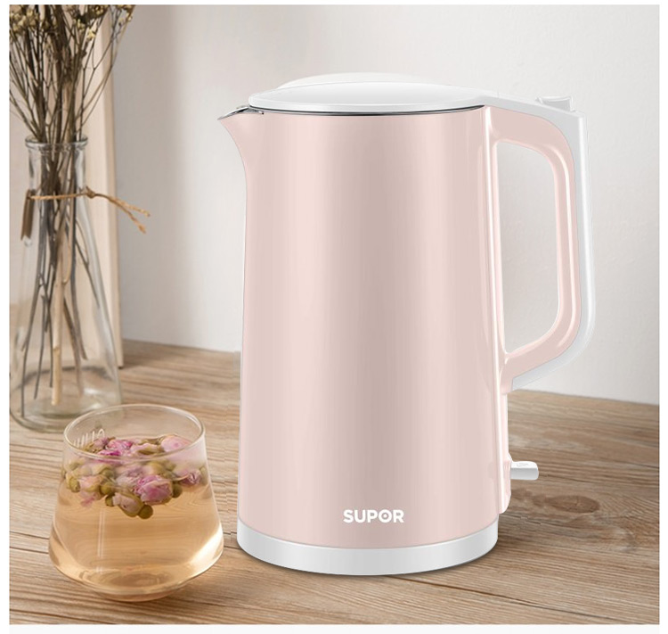 苏泊尔(supor)电热水壶 电水壶1.