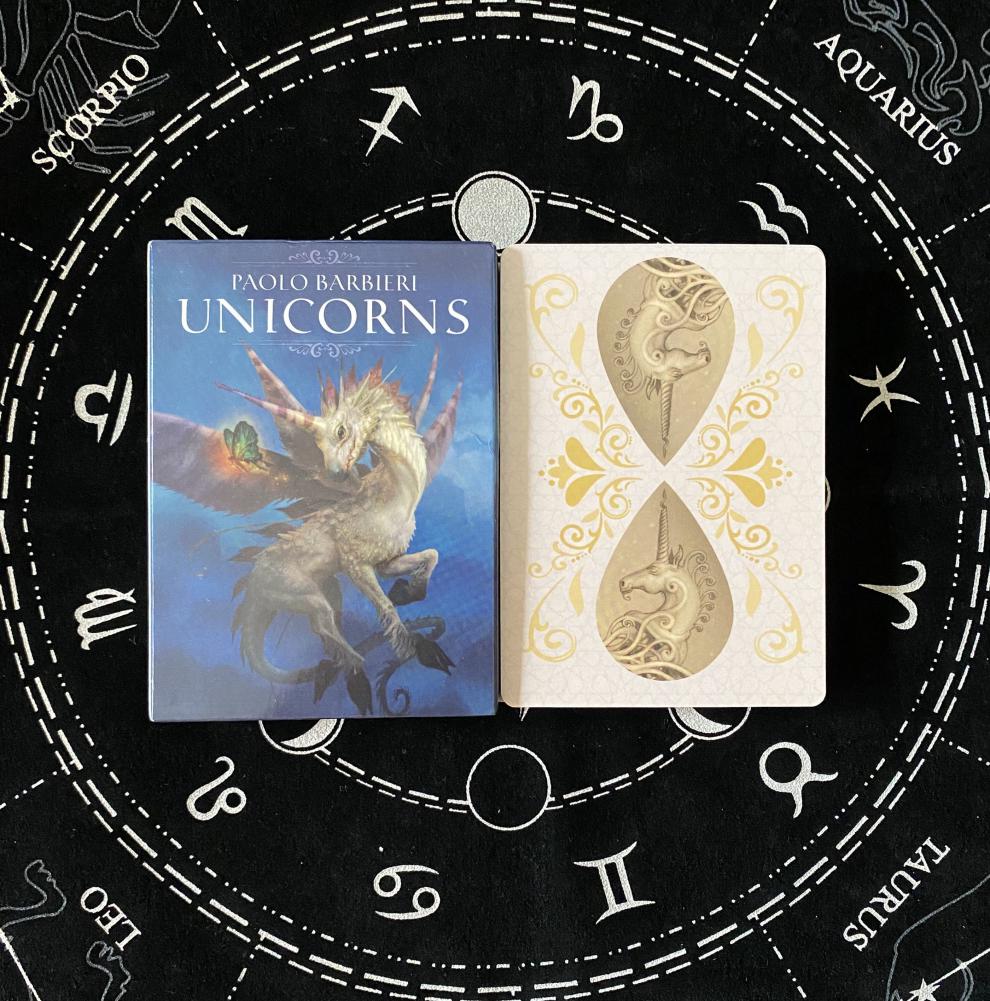 paolo barbieri unicorns巴尔贝里独角兽神谕卡英文卡牌 巴尔贝里