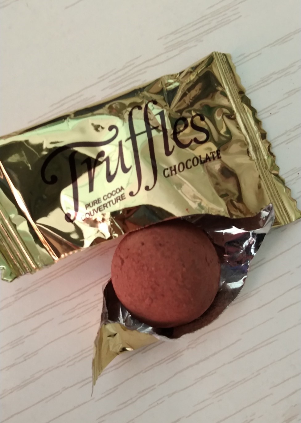 猫村长松茸巧克力比比赞松露形巧克力裹腹原味松露状代可可脂速溶小包