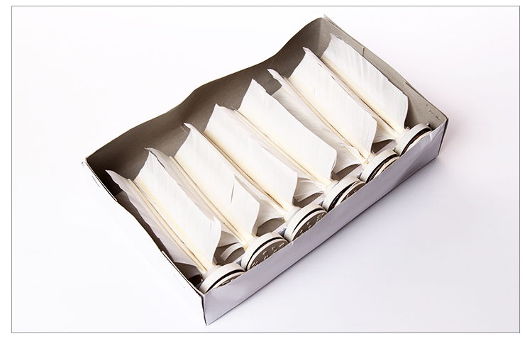 悦动舒 毽子 比赛指定专用耐踢白色毽 鸭毛毽羽毽休闲毽子毽球六一