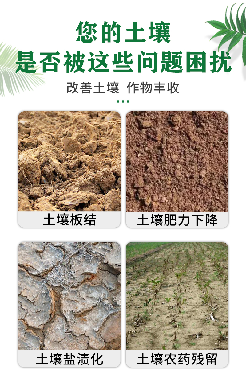 高邦 土壤改良剂板结盐碱地碱性酸性松土精改良剂土壤改善免深耕改良