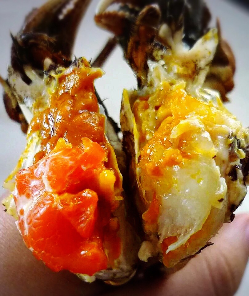 现拆蟹黄蟹膏各250g共一斤组装速冻蟹膏蟹粉蟹黄汤包秃黄油蟹黄酱