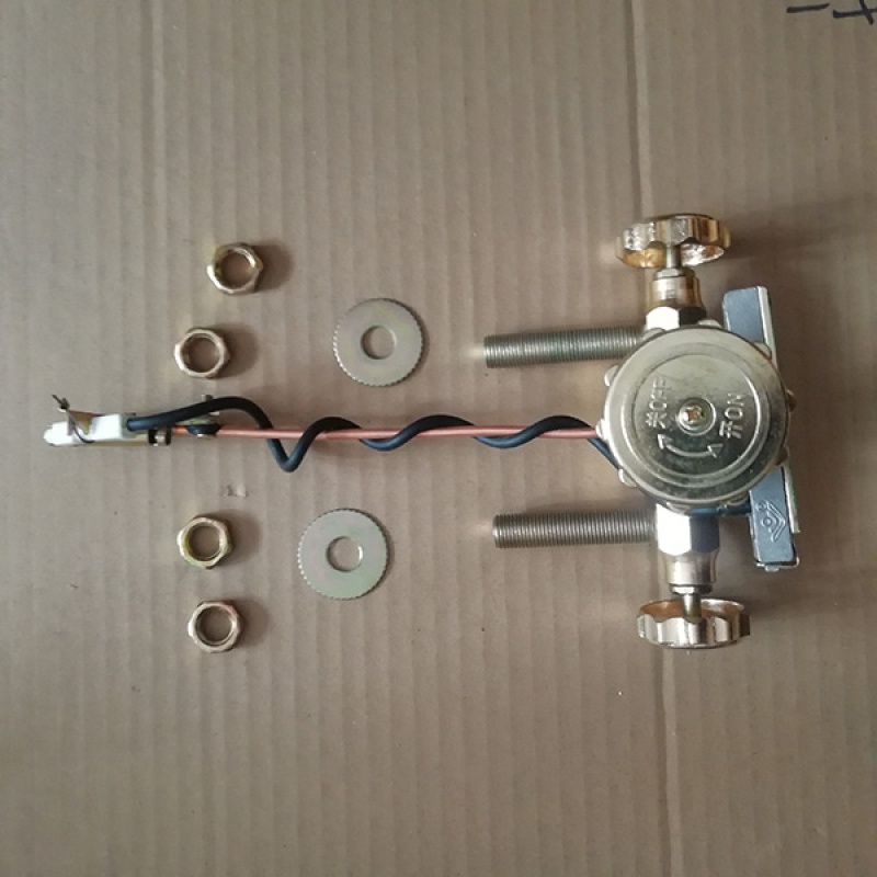 燃气灶猛火灶配件大全开关总成各式喷火头鼓风机灶开关炉芯压火盖