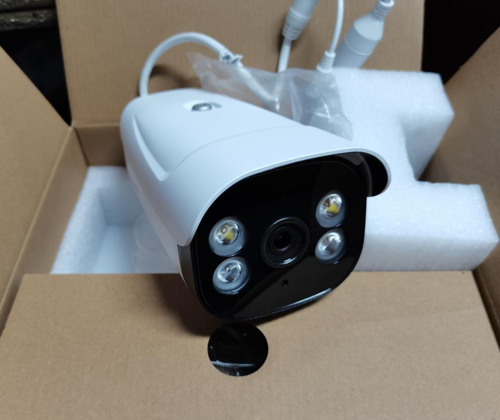 珀壳珀壳华为g23m摄像头监控poe供电夜视对讲200万全彩和家亲手机远程