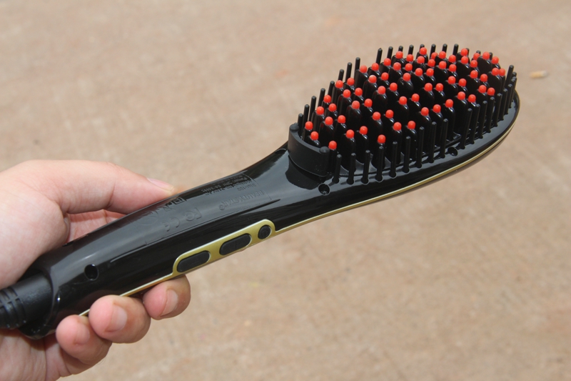 出口的电热梳子80230度可调白色澳洲插头