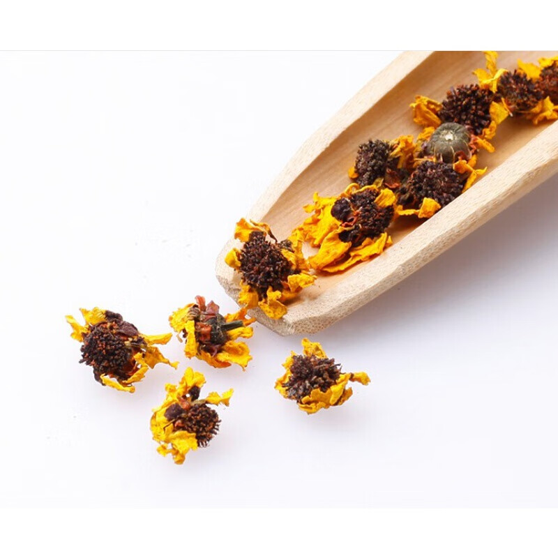 伟博 新疆天山雪菊昆仑雪菊胎菊500g菊花茶血菊两包透明装红菊花茶