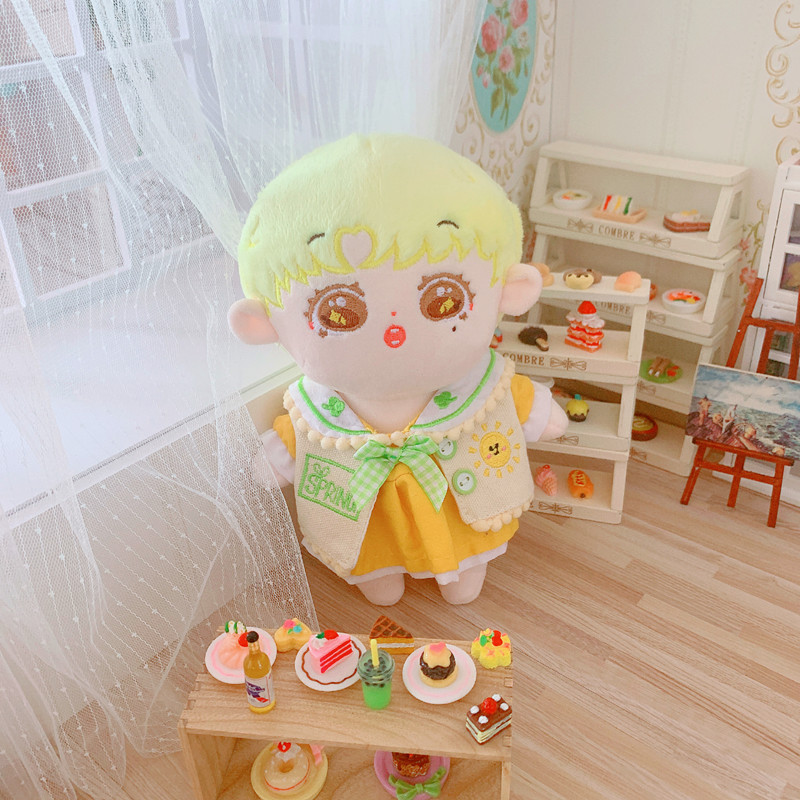 时代少年团玩偶严浩翔娃娃公仔棉花玩偶20cm娃衣可换套装时代少年团
