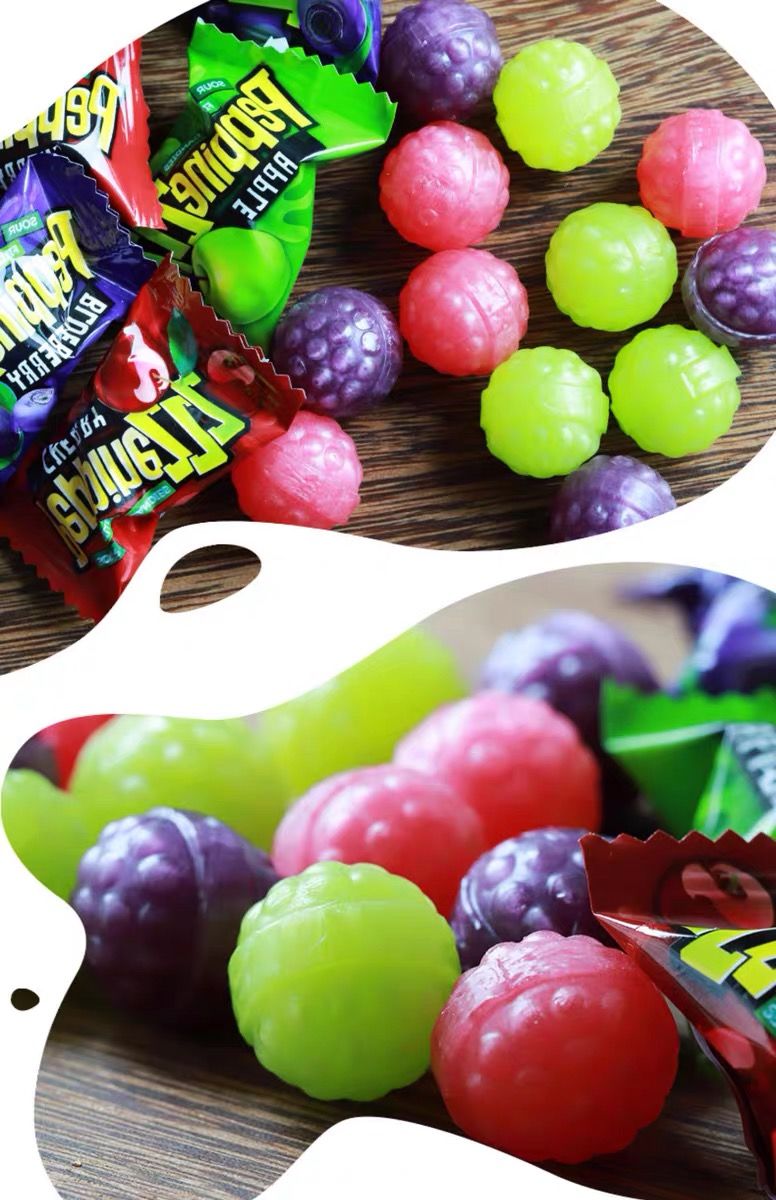 10049159790428商品名称:晨臻乌克兰roshen如胜小酸酸什锦水果酸爆糖