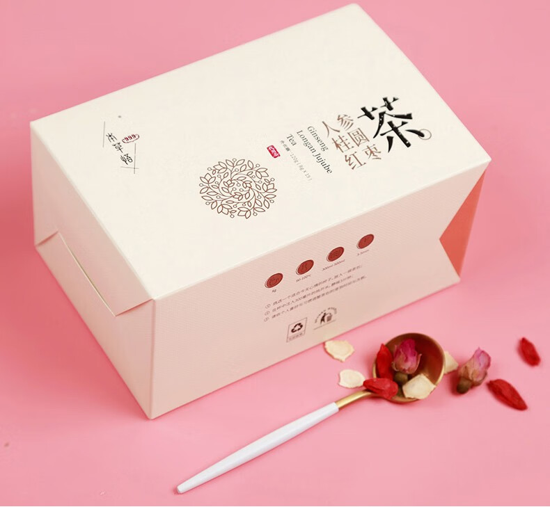 本草悟人参桂圆红枣茶120g8g15包1盒装