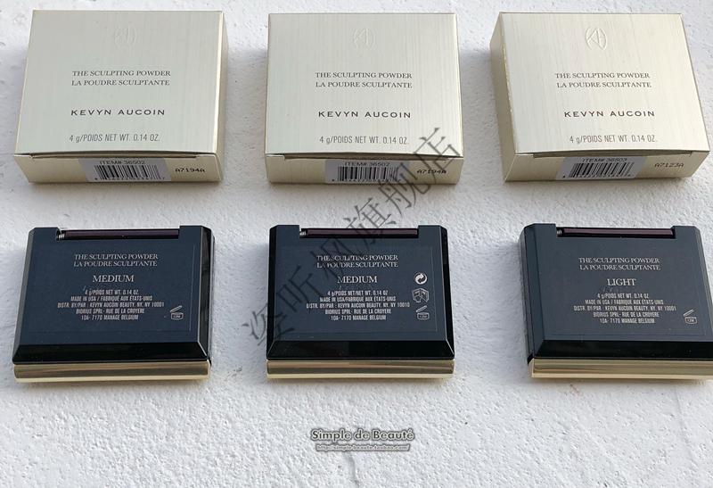 美国kevynaucointhesculptingpowder塑颜粉修容粉ka修容4glight