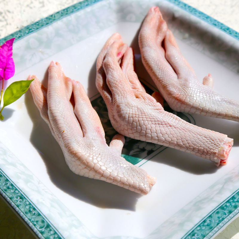 顺丰直达东北散养新鲜大鹅掌新鲜冷冻鹅爪鹅掌老仔鹅脚生鹅爪卤味食材
