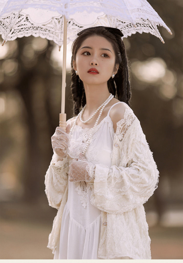 民国假发女卷发罗马卷长发复古民国风旗袍发型金粉世家白秀珠马尾 深