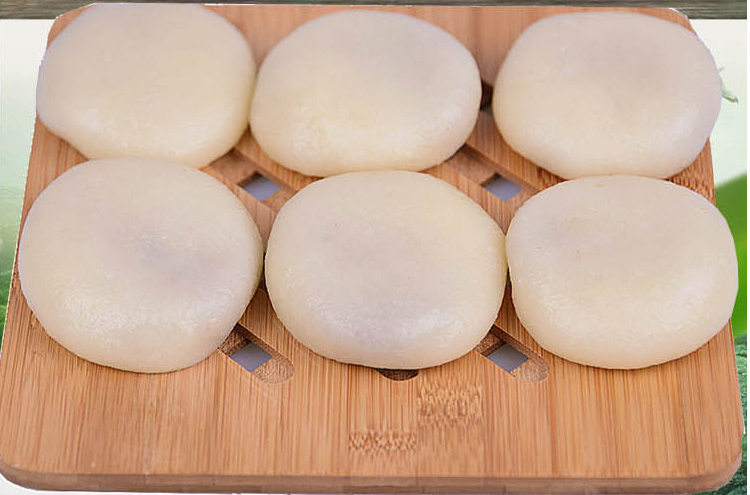 云南特产2斤粑粑农家纯糯米手工年糕饵块 原味白年糕2斤(10个装)