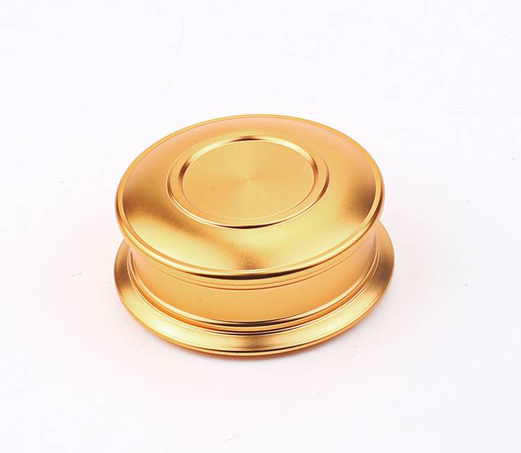 生态家居同款茶叶罐盖子酒瓶切割改茶叶罐金属盖合金螺纹盖铝制茶叶