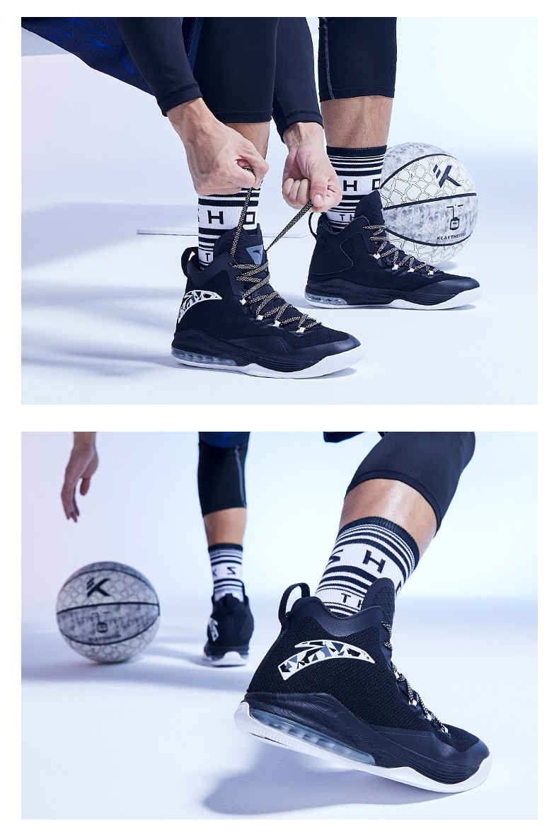 安踏篮球鞋神盾1代高帮男鞋2022夏季气垫缓震防滑专业实战运动鞋子男