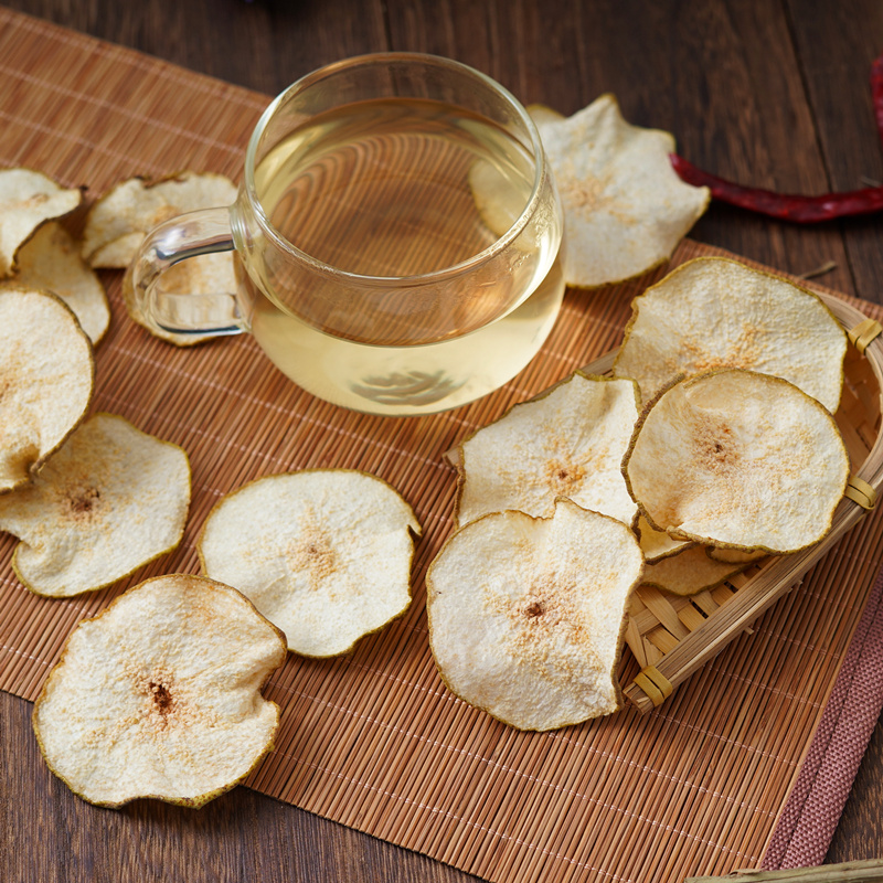 河北赵县雪梨干500g秋梨干片无硫水果干雪梨膏泡水煲汤袋装简餐 雪梨