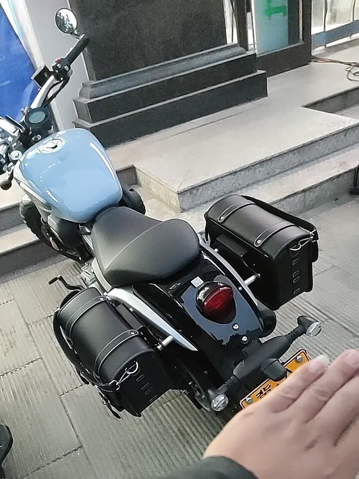 适用于奔达金吉拉300改装边包边箱挂包折叠后靠背保险杠后货架 金吉拉