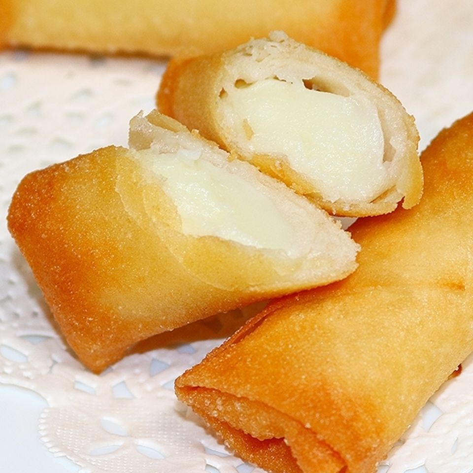 炸鲜奶脆皮炸牛奶油炸小吃糕点港式速食零食点心下午茶半成品 脆皮炸