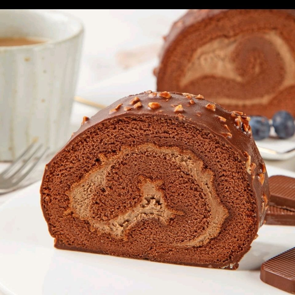 山姆巧克力咖啡卷山姆新品瑞士卷咖啡梦龙巧克力瑞士卷下午茶点心母节