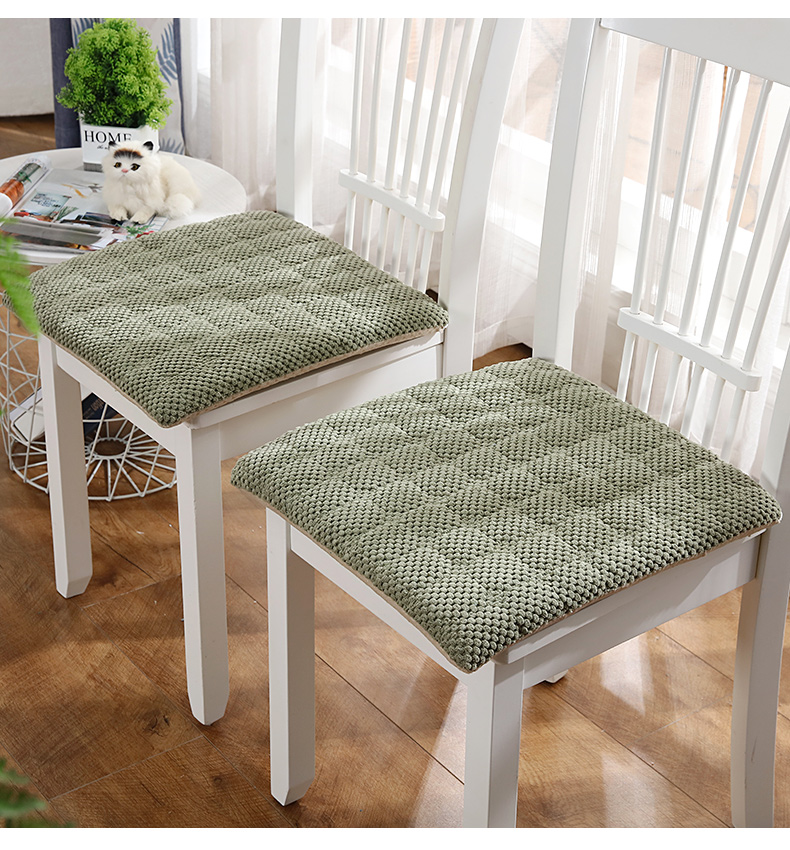 恒源祥坐垫餐椅垫加厚灯芯绒家用餐椅垫椅子凳子座椅通用餐桌坐垫北欧