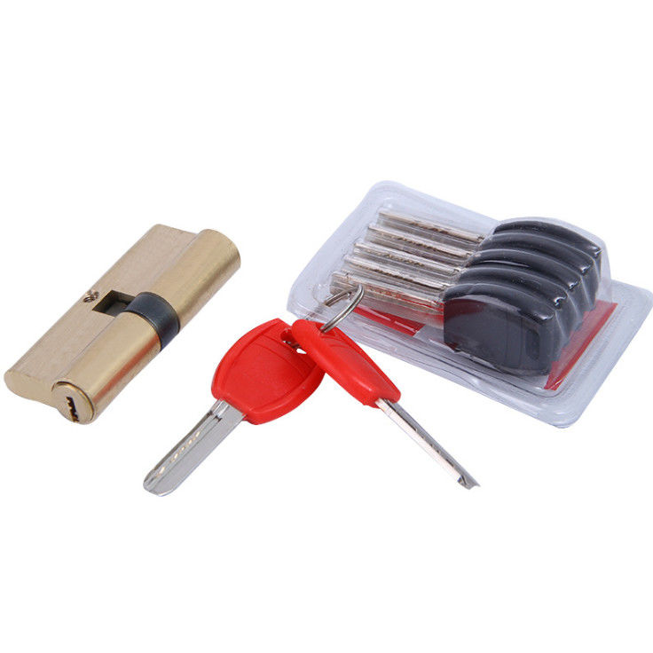 防盗门防火门锁芯防盗门锁芯全铜ab家用红黑纯铜锁芯大门老式通用入户