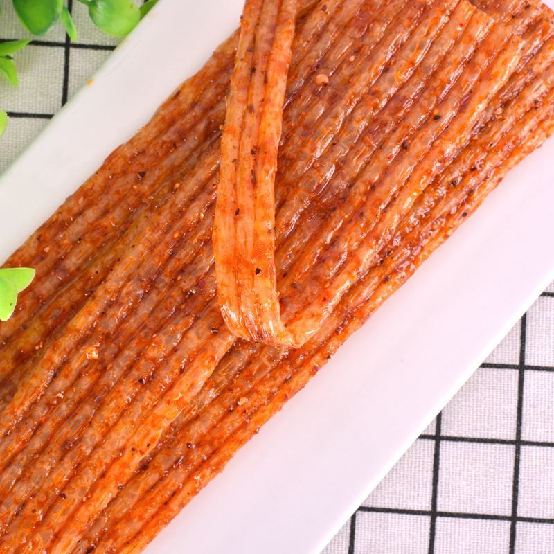 皇鱼23g袋辣条黄鱼辣条麻辣香辣儿时回忆休闲零食批发鱼酷辣条30袋