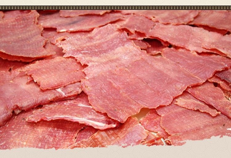 正宗沅陵晒兰肉湖南特产土家王晒兰肉风干瘦肉湘西黑猪腊肉500克简单