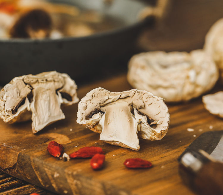 蘑菇干货特级干口蘑 新货白蘑菇 特产双孢菇干口蘑干白蘑菇干 250g