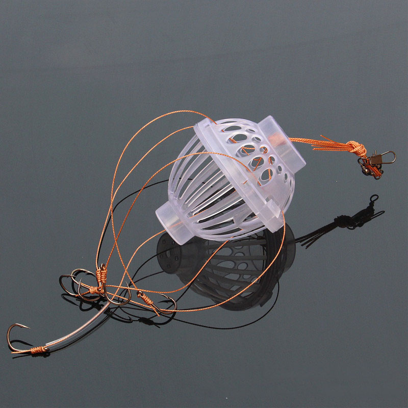 鲢鳙钓组大头鱼笼钩水怪钩2组套装水怪笼钩爆炸钩鲢鱼钩鹰爪鱼钩摩瑞