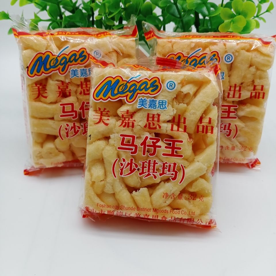 广味玛仔王美嘉思沙琪玛马仔王儿时回忆零食松软糕点独立包装马仔王