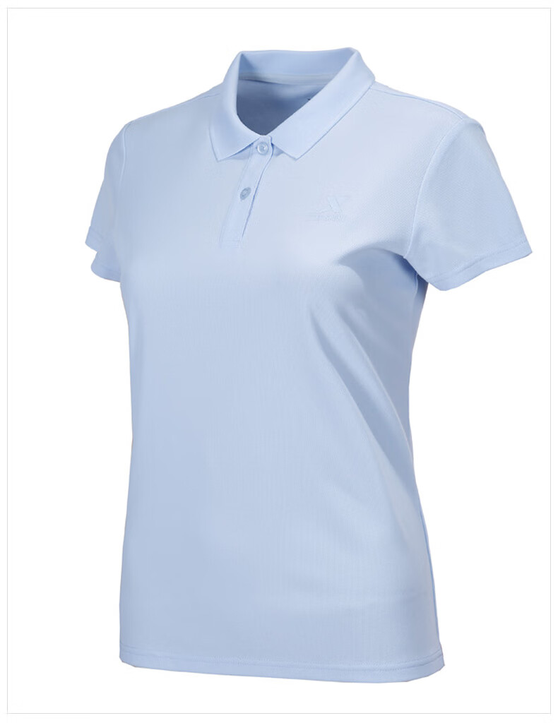 特步短袖女t恤2022新款服饰韩版翻领休闲运动服上衣潮半袖正肩女士