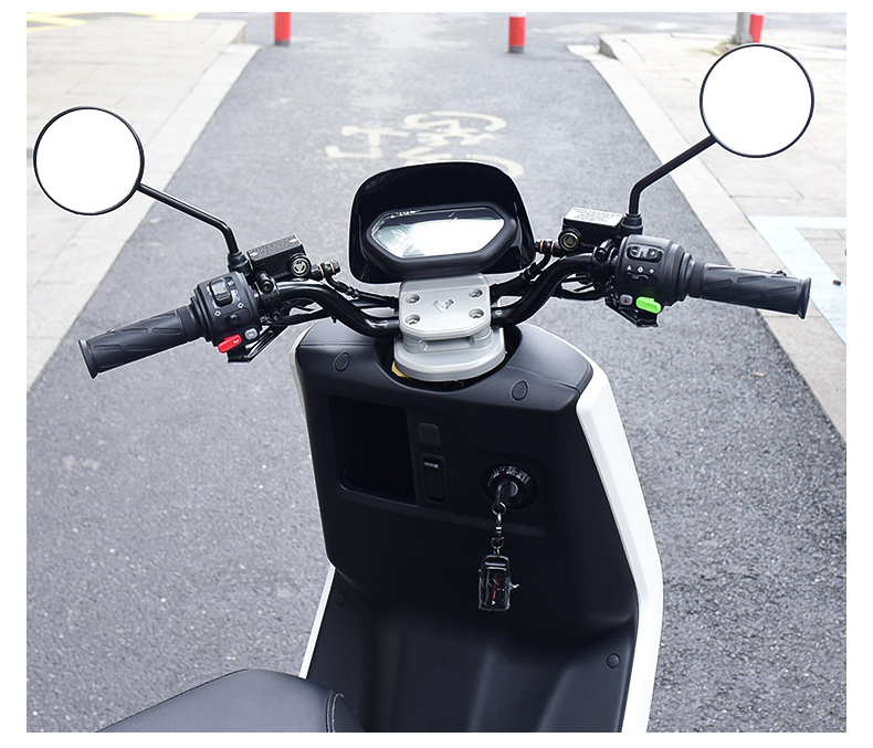 通用电动车小牛后视镜n1/n1s/m1/u1反光镜电瓶车镜子 cg125【8mm正牙