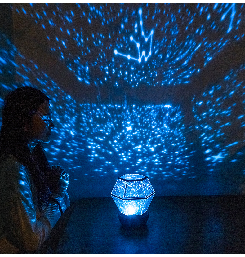 星空顶氛围灯卧室 星空灯投影仪满天星星光卧室顶网红氛围浪漫旋转梦