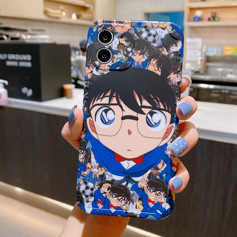 回沃适用iphone11promax动漫名侦探柯南适用苹果12手机壳11全包13pro