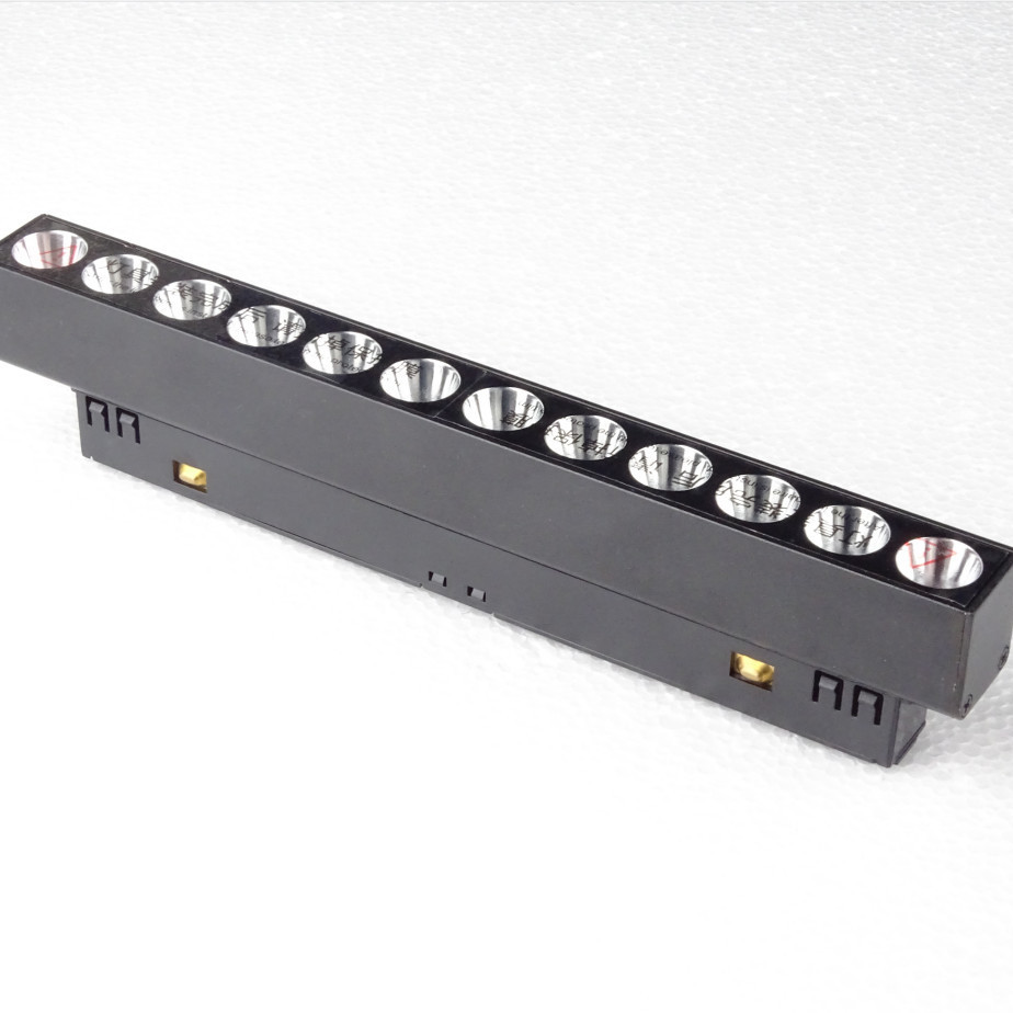 嵌入式暗装无边框磁吸轨道灯灯具大合集30厘米泛光灯10w3000k暖光