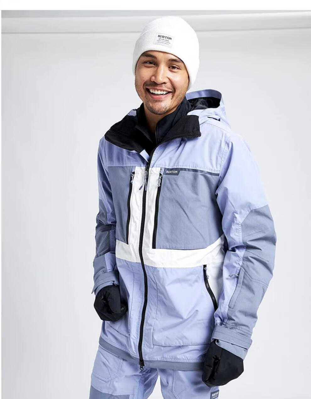 滑雪服套头雪服男女款单板连帽防水防风排汗透气滑雪裤 frostner套头