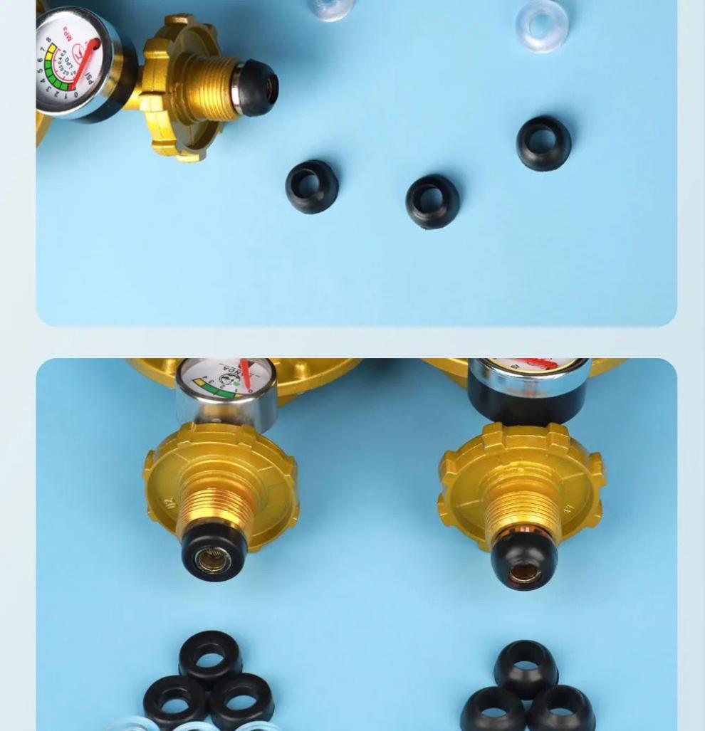 煤气罐减压阀密封圈橡胶垫皮垫 家用阀门皮圈垫片o型圈灶具配件 硅胶